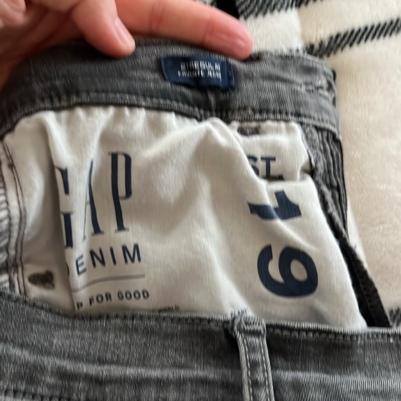 Gap denim 27 regular favorite jeggings in gray - Picture 4 of 4